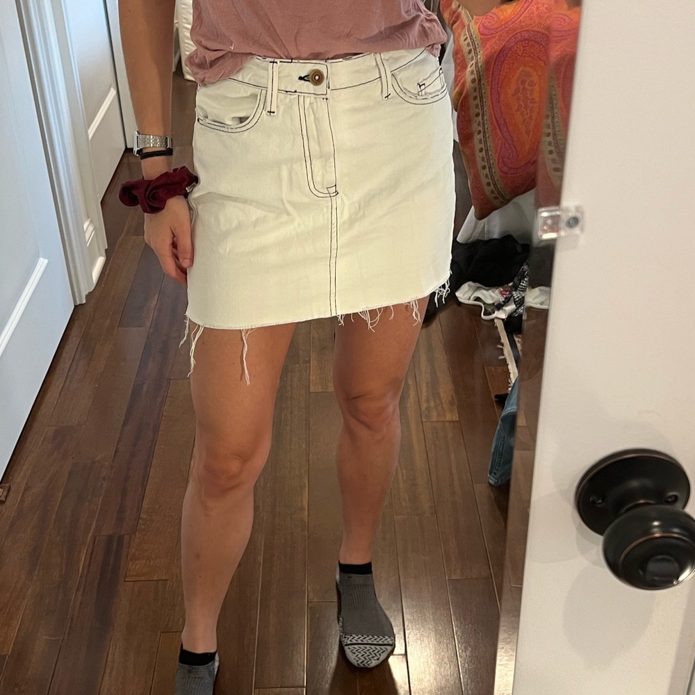 Zara Denim Mini Skirt